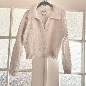 Abercrombie Checker-stitch Sweater